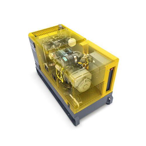 Генератор АТЛАСА COPCO супер молчком от 50 до 60 Hz