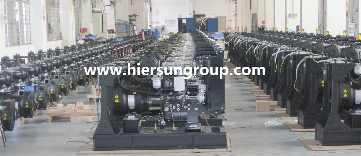 Hiersun Power 80 единиц 16 кВА Дизель-генераторная установка Готовый корабль в Монголию